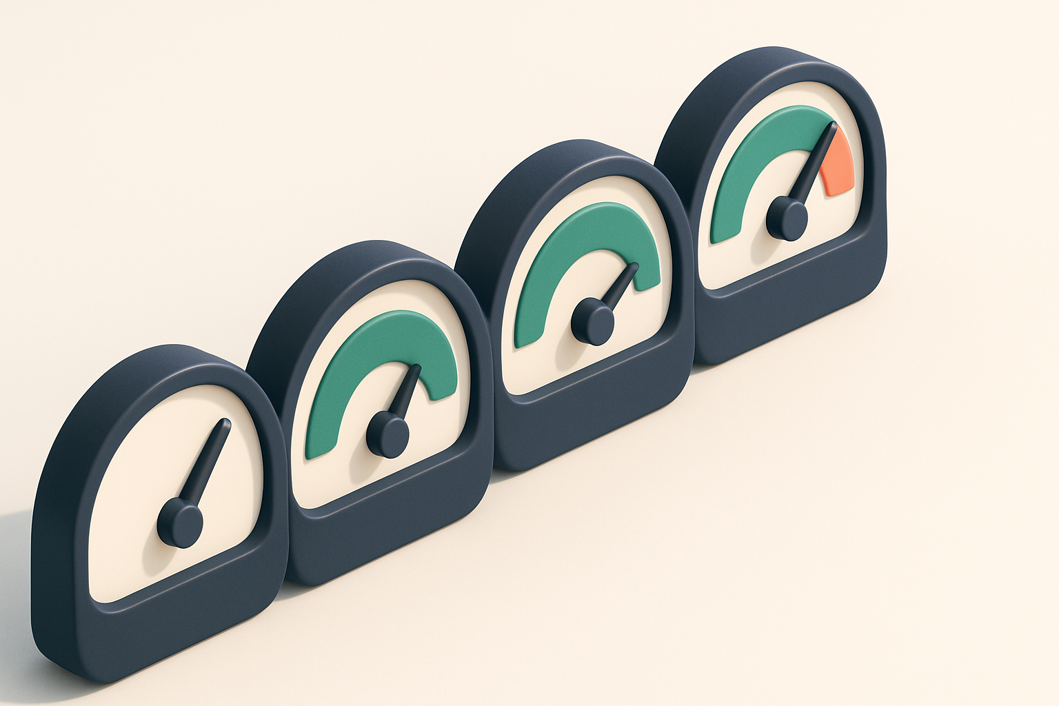 a row of four gauges labeled 'Valid', 'Invalid', 'Catch-all', 'Risky'
